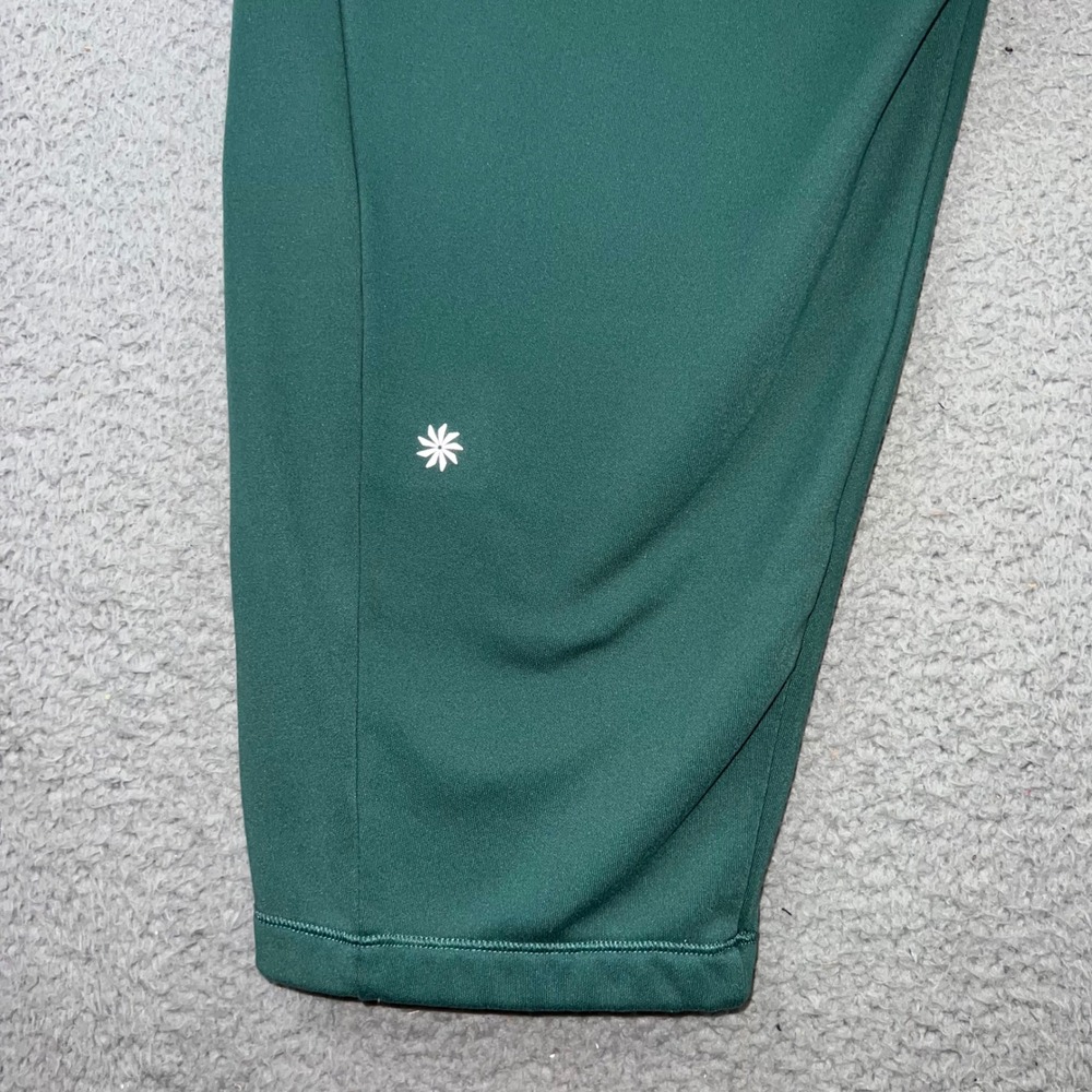 Athleta Women's Dark Green Jogger Pants Size XL Athletic Casual Comfort - Picture 3 of 11